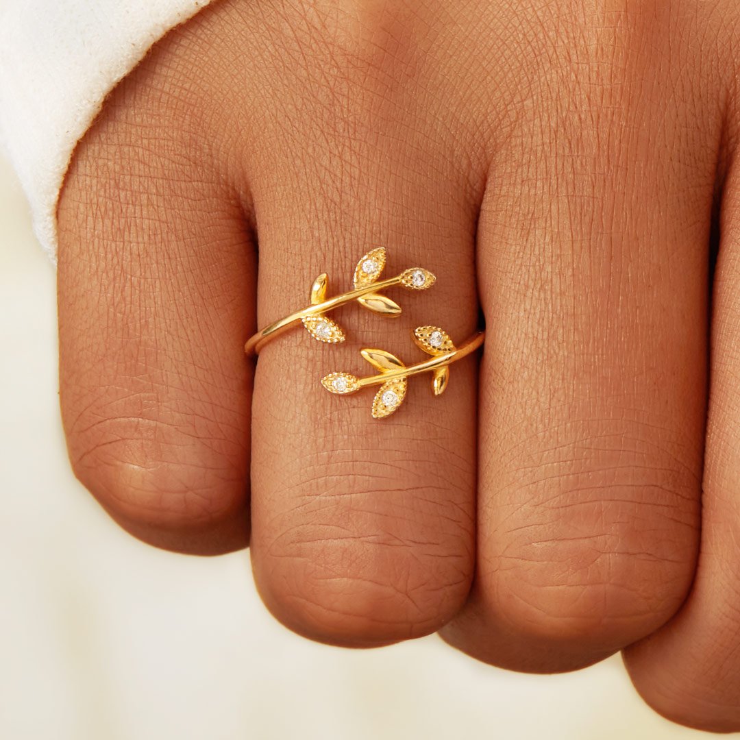 Be-Leaf In Yourself Ring