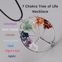 Tree of Chakras Necklace (Plants 1 Tree)🌲