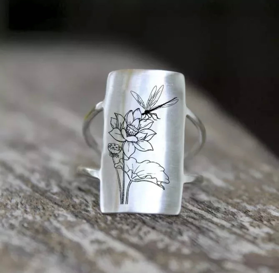 Sterling Silver Hummingbird Ring